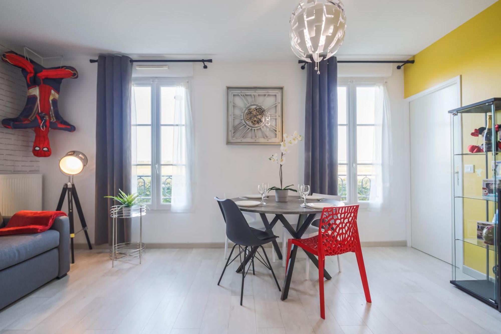 Air-Conditioned Apartment, Walking Distance To Disney - Disney Magical Homes, Paris Серрі Екстер'єр фото