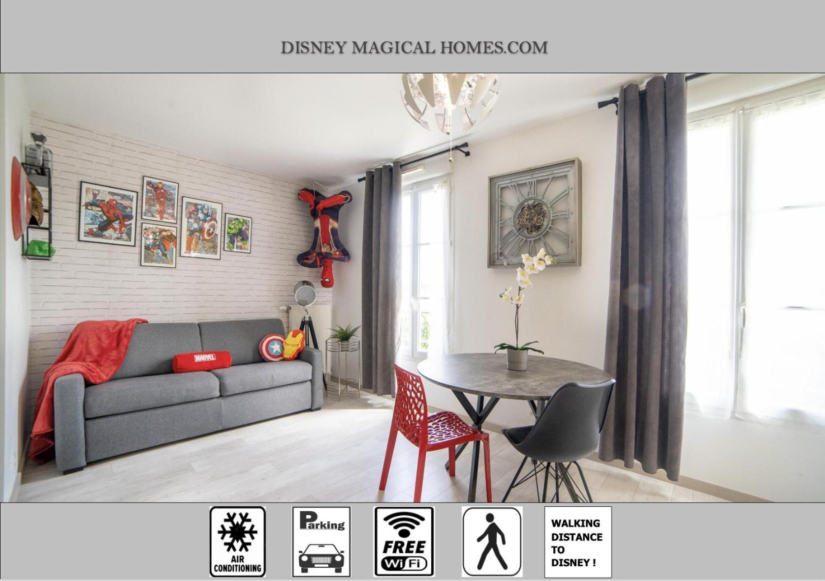 Air-Conditioned Apartment, Walking Distance To Disney - Disney Magical Homes, Paris Серрі Екстер'єр фото